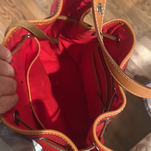 Dooney & Burke Red Purse - Picture 4 of 4